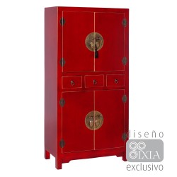 Mueble auxiliar rojo ORIENTE