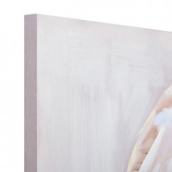 CUADRO IMPRESIÓN AFRICANA FRENTE LIENZO - 80 X 3 X 80 CM