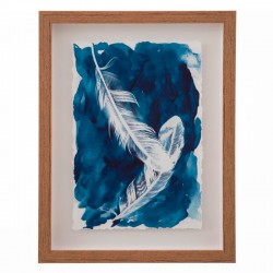 Cuadro impresión cristal PLUMAS 02 2/M - 30x40cm