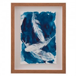 Cuadro impresión cristal PLUMAS 02 2/M - 30x40cm