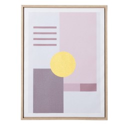 Cuadro  impresión AZUL/ROSA 4/M - 45x60cm