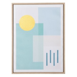 Cuadro  impresión AZUL/ROSA 4/M - 45x60cm