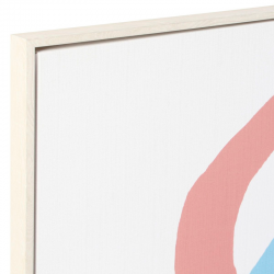 Cuadro abstracto FORMAS multicolor 83x123cm