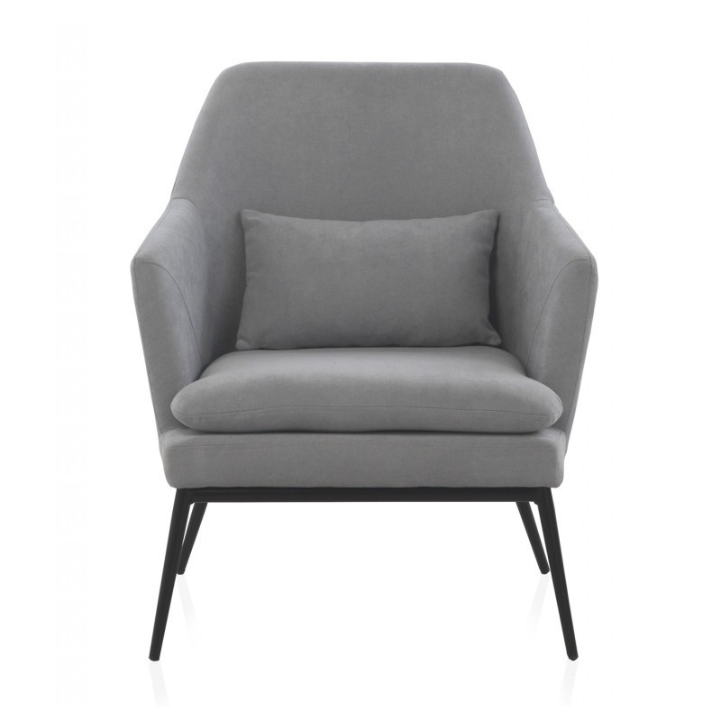 SILLON INDIVIDUAL BASEL GRIS – Oiko Muebles