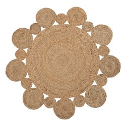 Alfombra yute natural FLOR...