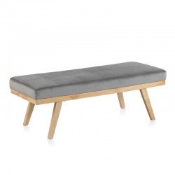Banco pie GRIS / madera