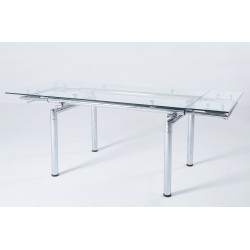 Mesa extensible MANHATTAN cristal