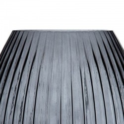 Jarrón LINE gris vidrio 17,50x27cm