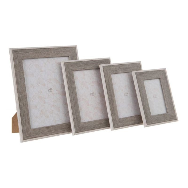 MARCO FOTO 10X15 PU INOX 22,5X1X17,5 MARMOL BLANCO