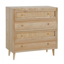 Cómoda natural RATÁN madera