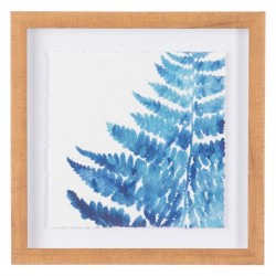 Cuadro impresión HELECHO AZUL 4/M- 30x30cm