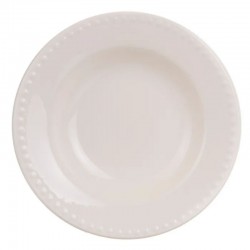 Plato hondo DINAM blanco 22,50cm