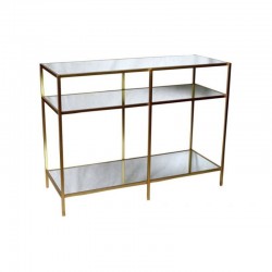Consola metal mate / espejo...