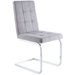 Silla VANITY gris