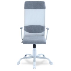 Sillón BALI gris perla / blanco