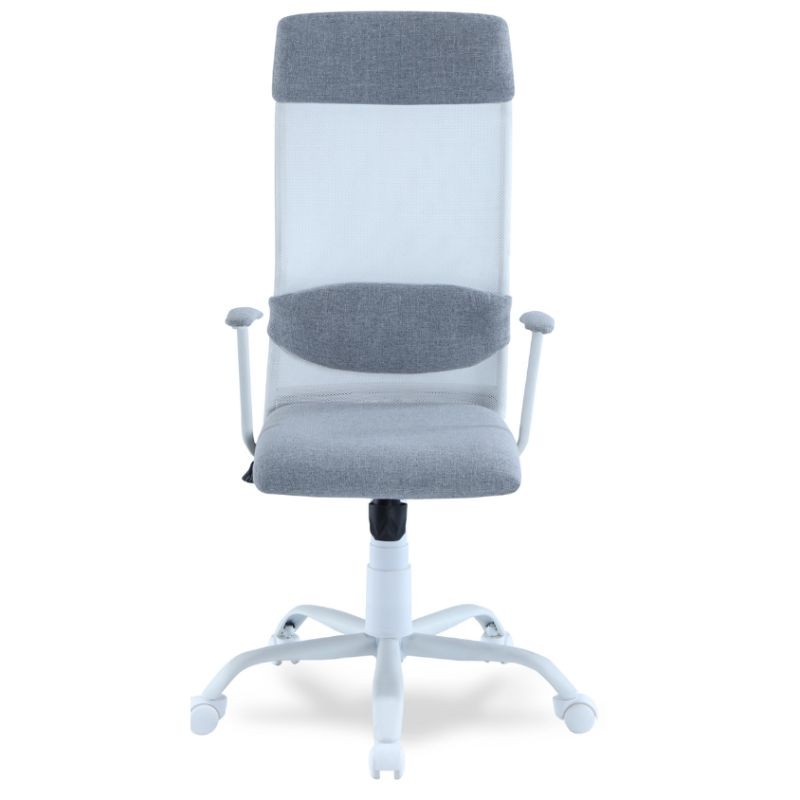 Sillón BALI gris perla / blanco
