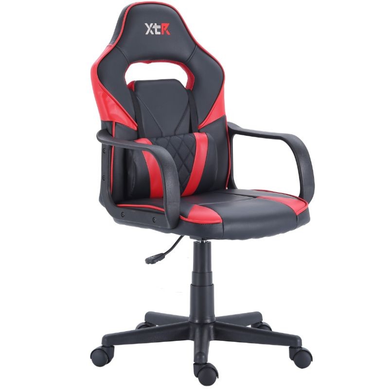 Sillón gamer XTR X10 negro / rojo