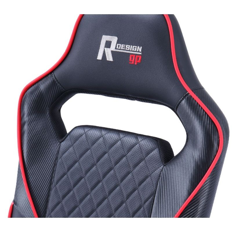 Sillón Gamer R-DESIGN Negro/Carbono