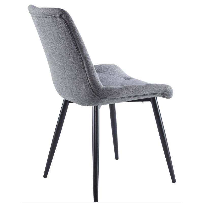 Silla MARLENE gris / negro