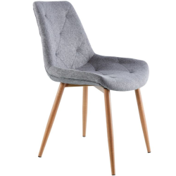 Silla MARLENE gris / roble