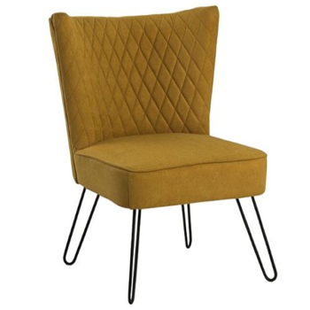 Sillón ROUSE mostaza