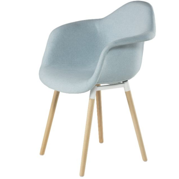 Silla-butaca WINTER azul claro