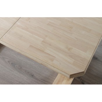 MESA COMEDOR EXTENSIBLE VERSALLES 160 x 90 CM  MADERA ROBLE NORDISH