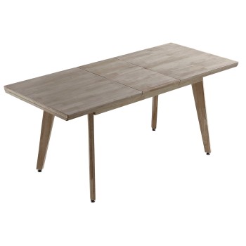 Mesa Comedor Extensible GENOVA Madera Roble Honey