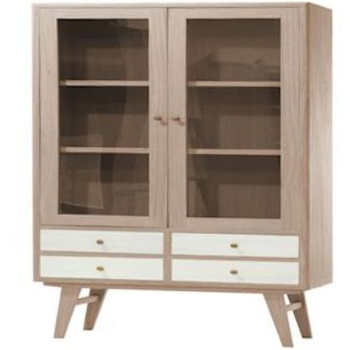 Vitrina 2 puertas SCANDI