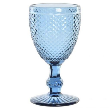 Copa Cristal Grabado Azul...