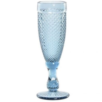 Copa Cristal Grabado Azul...