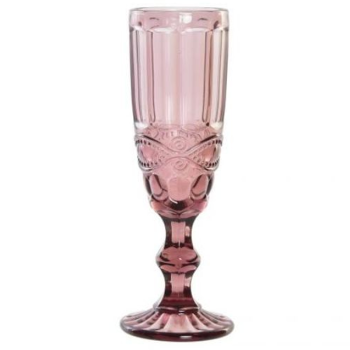 Copa Grabado Rosa 7x20cm