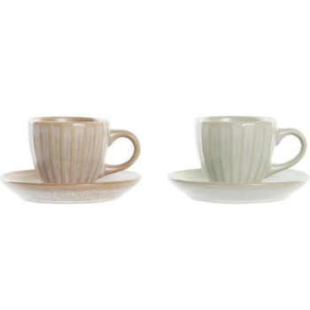 Taza set plato gres URBAN 2 COLORES