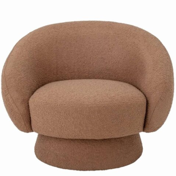 Sillón Mod. TED Marrón Caramelo