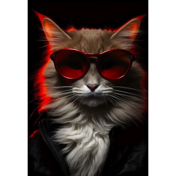 Cuadro Impreso GATO Grande