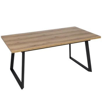 Mesa Extensible NATURAL Metal-Madera PAX /170x90x75cm