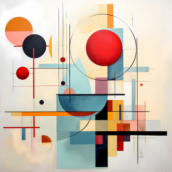 Cuadro Impreso ABSTRACTO /120X120CM