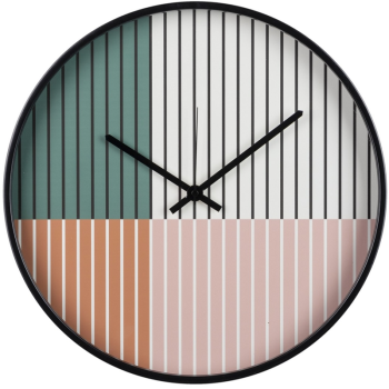 Reloj Pared RINGO Metal/Blanco /40x4.5x40cm