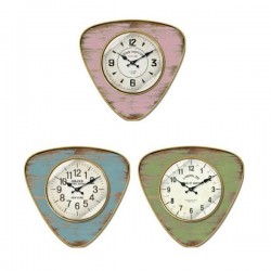 Reloj  madera / metal 3/M - 38x36,5cm