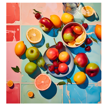 Cuadro Impreso FRUITS...